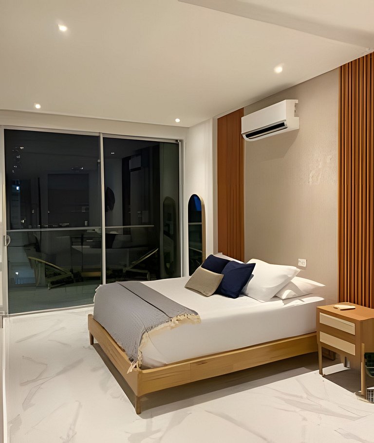 Apartamento frente a la playa