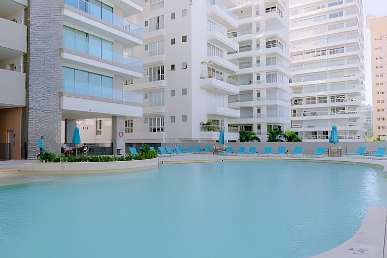 Apartamento frente a la playa