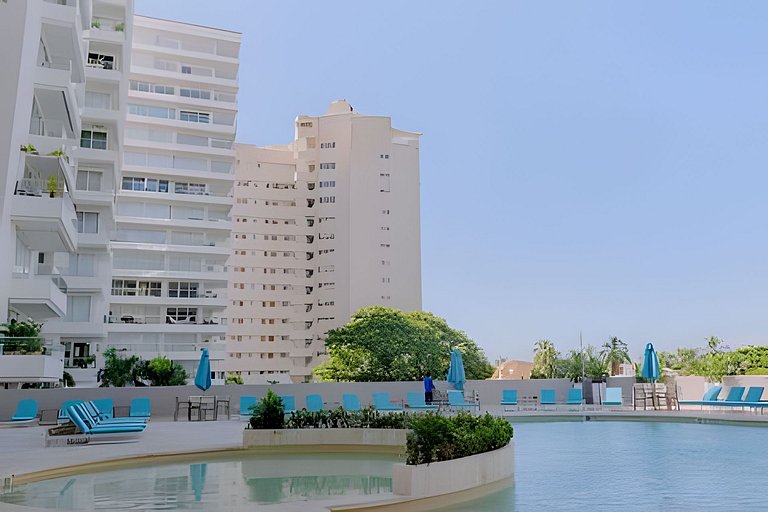 Apartamento frente a la playa