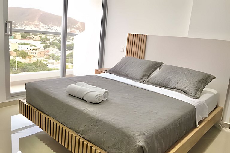 Nuevo en Rodadero, vista al mar