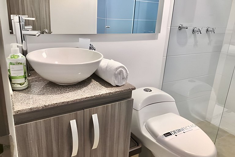 Nuevo en Rodadero, vista al mar