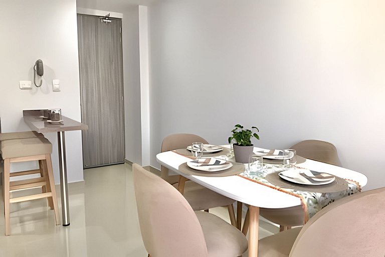 Nuevo en Rodadero, vista al mar