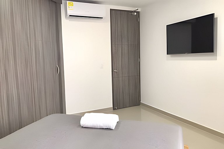 Nuevo en Rodadero, vista al mar