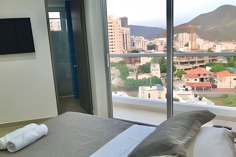 Nuevo en Rodadero, vista al mar