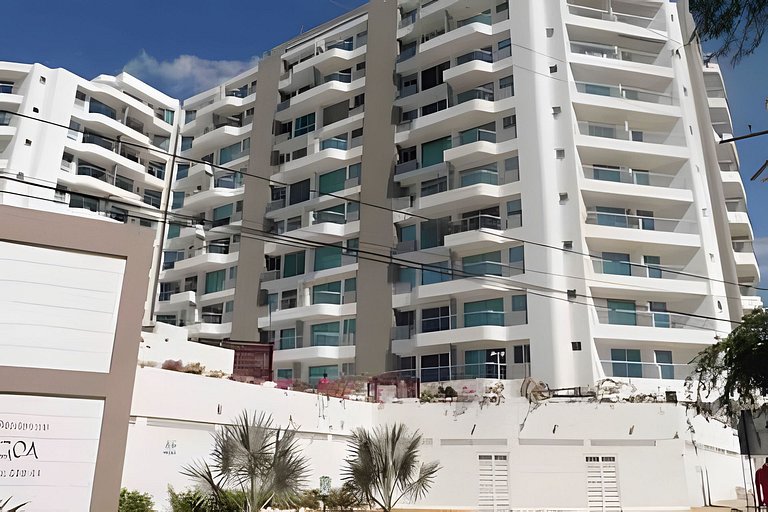 Nuevo en Rodadero, vista al mar